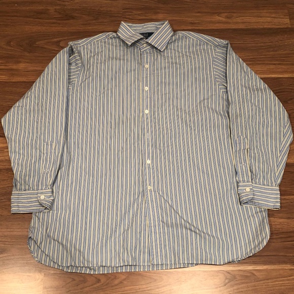Polo Ralph Lauren Long Sleeve Dress Shirt Size XXL - Picture 2 of 5